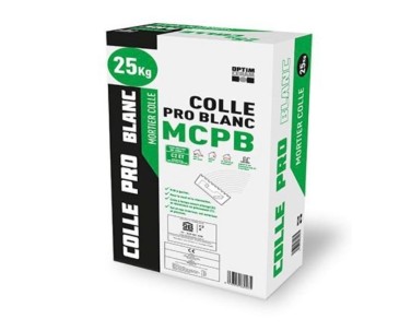 Ciment colle blanc pour pose travertin